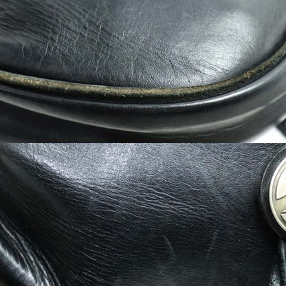 REDMOON レッドムーン マルボロ コンチョ付き ショルダーバッグ ブラック メンズ【中古】