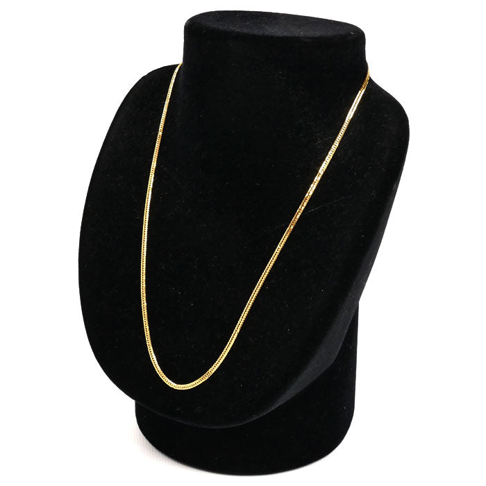 K18YG イエローゴールド ネックレス 喜平12面トリプルカット 6.8g 45cm【中古】