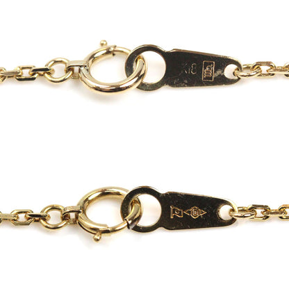 K18YG イエローゴールド ネックレス 小豆 5.2g 59cm【中古】