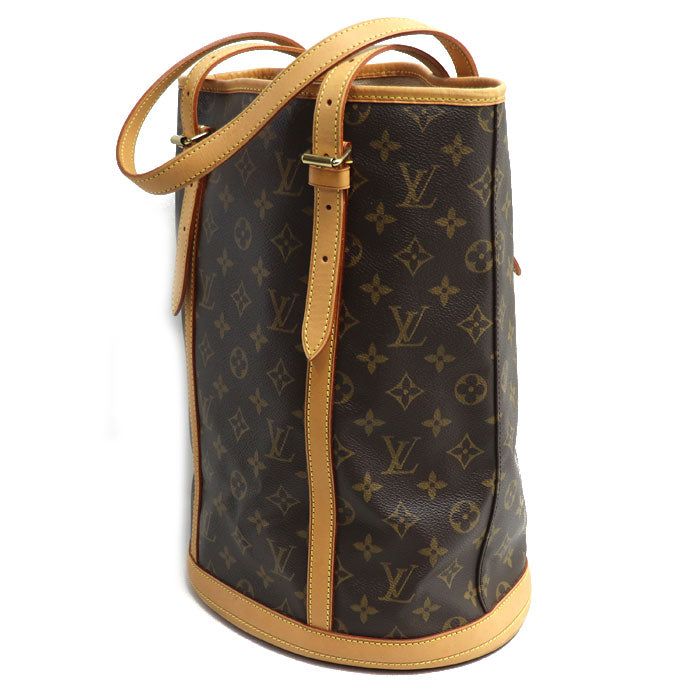 LOUIS VUITTON ルイ・ヴィトン バケットGM トートバッグ モノグラム ブラウン M42236 FL0044 レディース【中古】