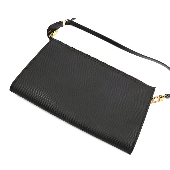 LOUIS VUITTON ルイ・ヴィトン ポシェットアクセソワール ポーチ エピ ブラック M52942 AR0052 レディース【中古】