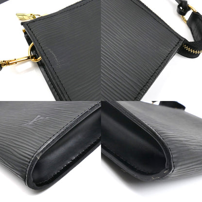 LOUIS VUITTON ルイ・ヴィトン ポシェットアクセソワール ポーチ エピ ブラック M52942 AR0052 レディース【中古】