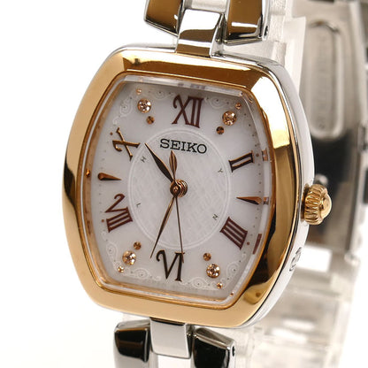 SEIKO セイコー セイコーコレクション 腕時計 ソーラー SWFH098/1B21-0AH0 電波 レディース【中古】【美品】