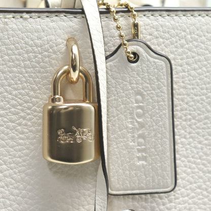 COACH コーチ ゾーイ キャリーオール 2Wayショルダーバッグ ベージュ F88037 アウトレット レディース【中古】