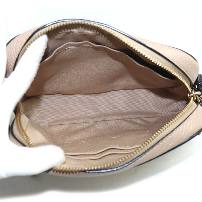 COACH コーチ ミニ カメラバッグ ショルダーバッグ ベージュ 91540 アウトレット レディース【中古】