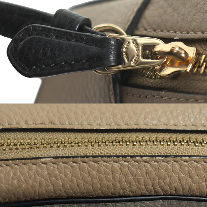 COACH コーチ ミニ カメラバッグ ショルダーバッグ ベージュ 91540 アウトレット レディース【中古】