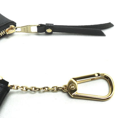 LOUIS VUITTON ルイ・ヴィトン ポシェットクレ コインケース アンプラント ブラック M80879 TN4205 レディース【未使用】【買取品】