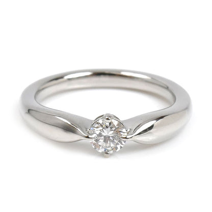 BVLGARI ブルガリ Pt950プラチナ デディカータ・ア・ヴェネチア リング・指輪 ダイヤモンド0.18ct 5号 4.3g レディース【中古】【美品】