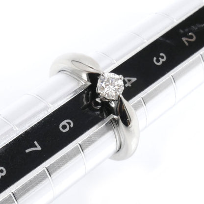 BVLGARI ブルガリ Pt950プラチナ デディカータ・ア・ヴェネチア リング・指輪 ダイヤモンド0.18ct 5号 4.3g レディース【中古】【美品】