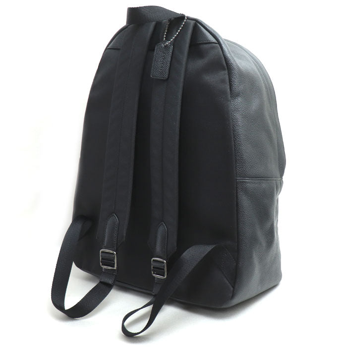 COACH コーチ リファインド ペブルレザー リュック リュック・デイパック ブラック 71622 ユニセックス【中古】