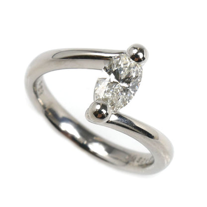 Pt900プラチナ リング・指輪 ダイヤモンド0.521ct 9号 5.8g レディース【中古】