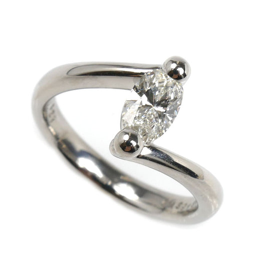 Pt900プラチナ リング・指輪 ダイヤモンド0.521ct 9号 5.8g レディース【中古】