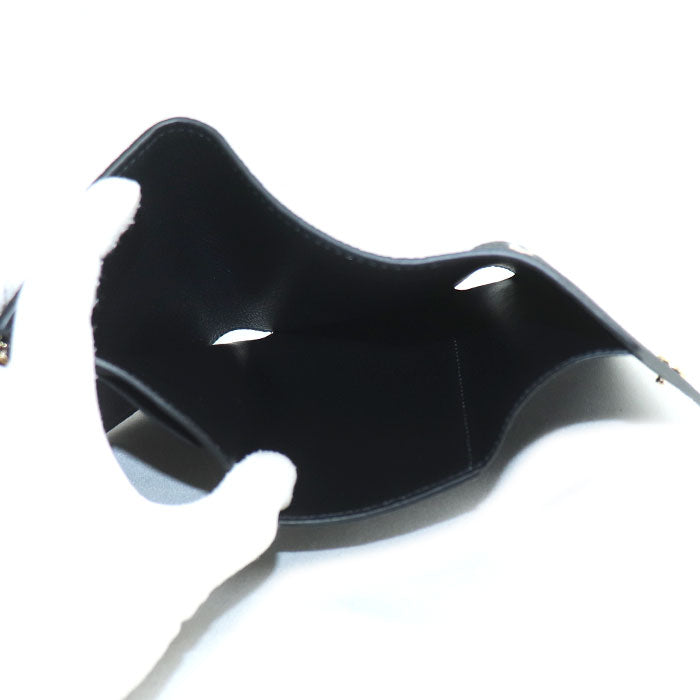 LOUIS VUITTON ルイ・ヴィトン ポルトフォイユ ヴィクトリーヌ 三つ折り財布 バイカラーアンプラント ブラック M80968 ICチップ レディース【未使用】【買取品】