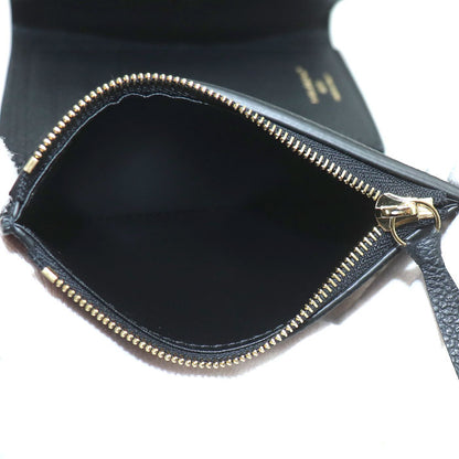 LOUIS VUITTON ルイ・ヴィトン ポルトフォイユ ヴィクトリーヌ 三つ折り財布 バイカラーアンプラント ブラック M80968 ICチップ レディース【未使用】【買取品】