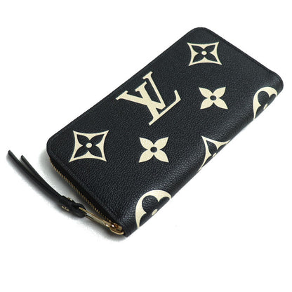 LOUIS VUITTON ルイ・ヴィトン ジッピーウォレット 長財布 ラウンドファスナー バイカラーアンプラント ブラック M80481 ICチップ レディース【未使用】【買取品】