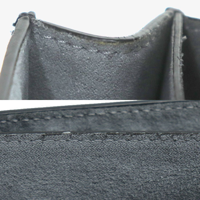 COACH コーチ グラハム フラップ ブリーフ シグネチャー ブリーフケース ブラック C9827 メンズ【中古】