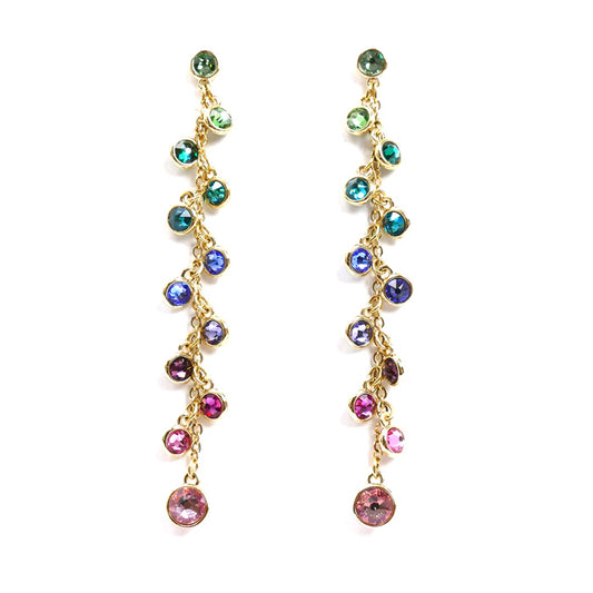 SWAROVSKI スワロフスキー メタル クリスタル ATTRACT ピアス 5402030 レディース【中古】