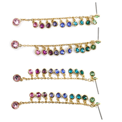 SWAROVSKI スワロフスキー メタル クリスタル ATTRACT ピアス 5402030 レディース【中古】