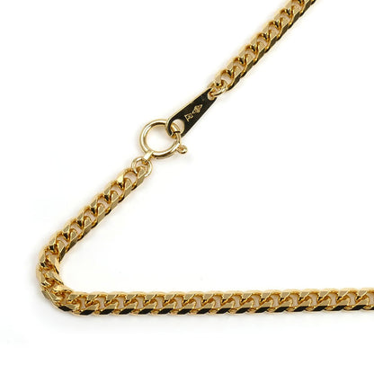 K18YG イエローゴールド ネックレス 喜平8面カット 20.3g 50cm メンズ【中古】