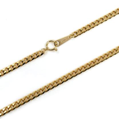 K18YG イエローゴールド ネックレス 喜平8面カット 20.3g 50cm メンズ【中古】