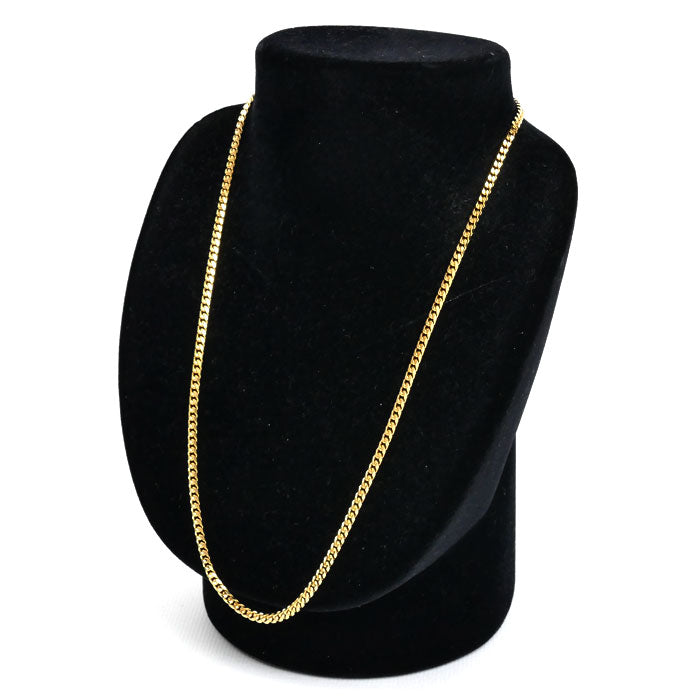 K18YG イエローゴールド ネックレス 喜平8面カット 20.3g 50cm メンズ【中古】