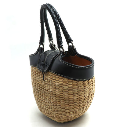 COACH コーチ ストロー バスケット トート ハンドバッグ 6778 レディース【中古】