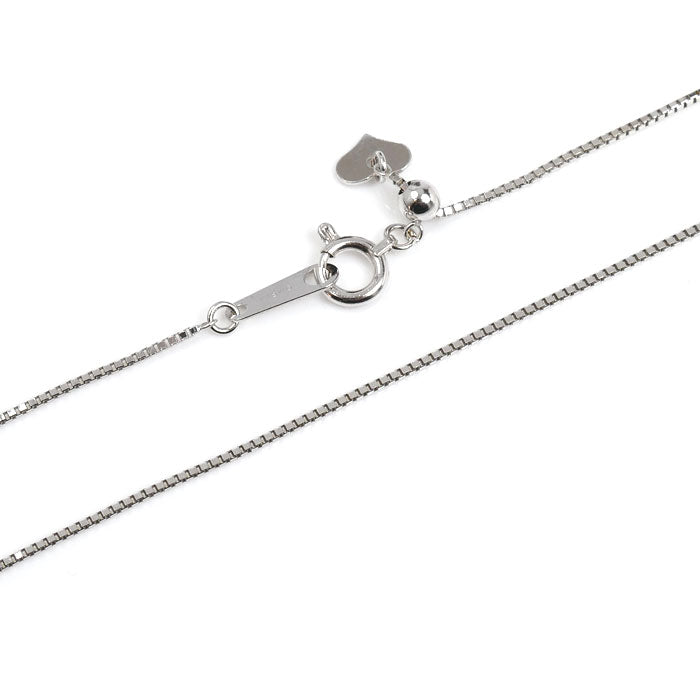 K18WG ホワイトゴールド ネックレス ダイヤモンド0.14ct/0.350ct 4.2g ～42cm フリーチェーン レディース【中古】