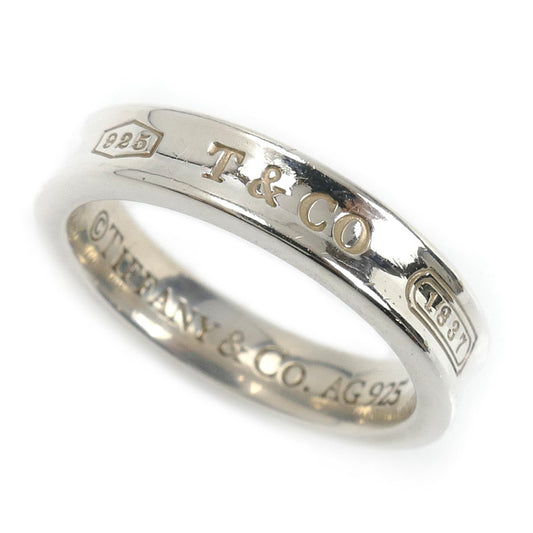 TIFFANY&Co. ティファニー シルバー925 1837 リング・指輪 9号 3.7g レディース【中古】