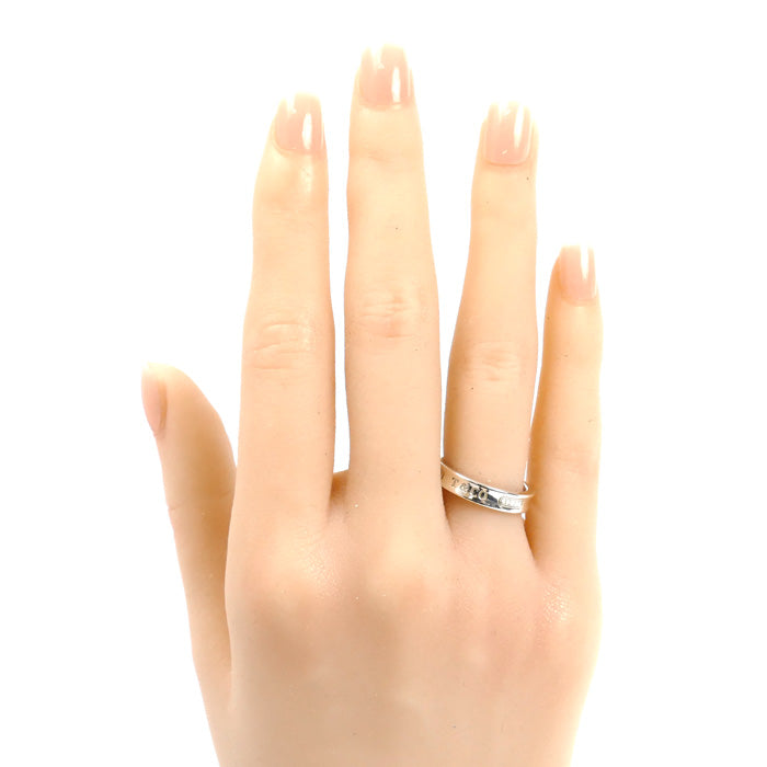 TIFFANY&Co. ティファニー シルバー925 1837 リング・指輪 9号 3.7g レディース【中古】