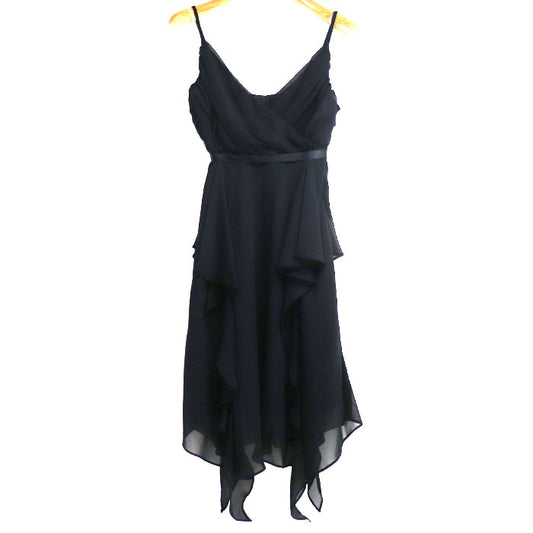 LUCCICA ルチカ パーティー ミニドレス ワンピース ブラック 
7AR 結婚式 2次会  レディース【中古】