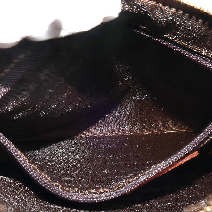 BURBERRY バーバリー チェック ポーチ ベージュ レディース【中古】