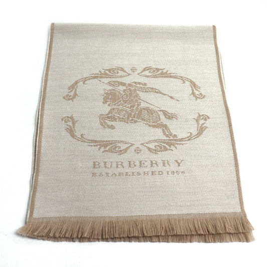 BURBERRY バーバリー マフラー ベージュ ユニセックス【中古】