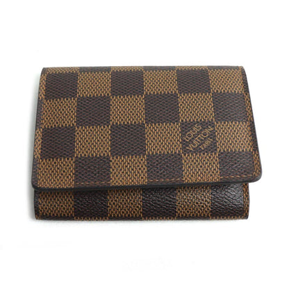 LOUIS VUITTON ルイ・ヴィトン アンヴェロップ カルト ドゥ ヴィジット カードケース ダミエ N62920 CA5112 ユニセックス【中古】