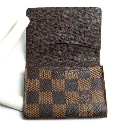 LOUIS VUITTON ルイ・ヴィトン アンヴェロップ カルト ドゥ ヴィジット カードケース ダミエ N62920 CA5112 ユニセックス【中古】