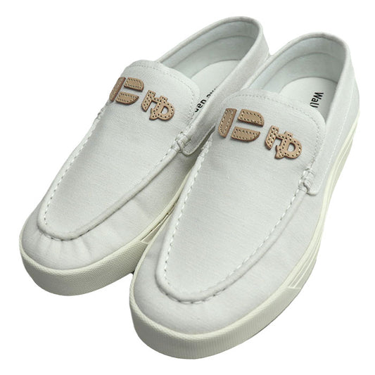 Sangacio サンガッチョ にゅ ローファー ORGANIC ローファー ホワイト 
24cm レディース【未使用】【買取品】