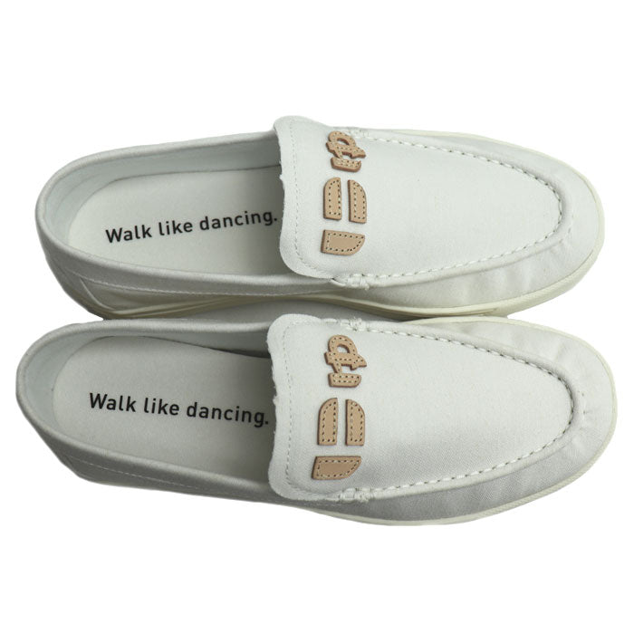 Sangacio サンガッチョ にゅ ローファー ORGANIC ローファー ホワイト 
24cm レディース【未使用】【買取品】