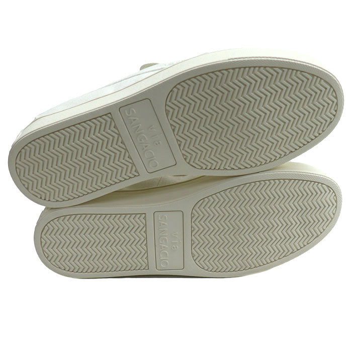 Sangacio サンガッチョ にゅ ローファー ORGANIC ローファー ホワイト 
24cm レディース【未使用】【買取品】