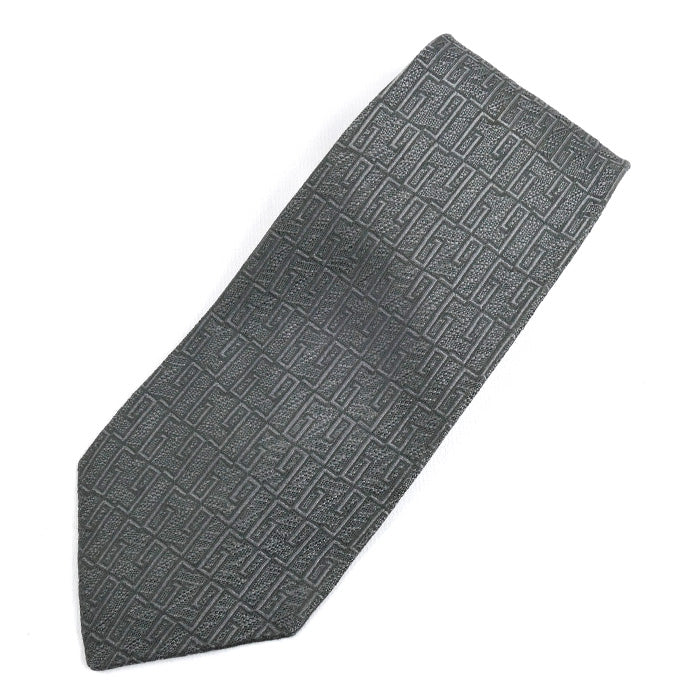 GUCCI グッチ ネクタイ グレー メンズ【中古】
