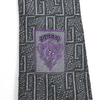 GUCCI グッチ ネクタイ グレー メンズ【中古】