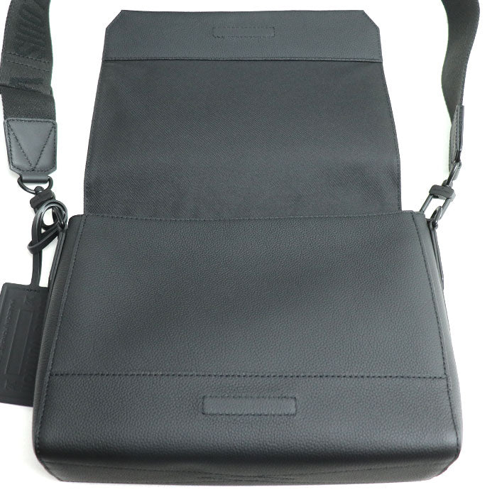 LOUIS VUITTON ルイ・ヴィトン テイクオフメッセンジャー ショルダーバッグ ブラック M57080 ICチップ メンズ【中古】【美品】