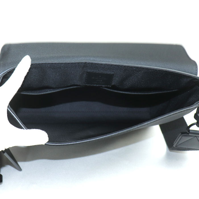 LOUIS VUITTON ルイ・ヴィトン テイクオフメッセンジャー ショルダーバッグ ブラック M57080 ICチップ メンズ【中古】【美品】
