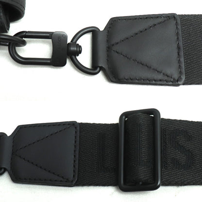 LOUIS VUITTON ルイ・ヴィトン テイクオフメッセンジャー ショルダーバッグ ブラック M57080 ICチップ メンズ【中古】【美品】