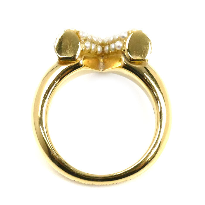 LOUIS VUITTON ルイ・ヴィトン メタル エセンシャル V ペルル リング・指輪 M68364 VA0139 12.5号 レディース【中古】