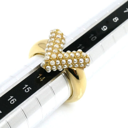 LOUIS VUITTON ルイ・ヴィトン メタル エセンシャル V ペルル リング・指輪 M68364 VA0139 12.5号 レディース【中古】