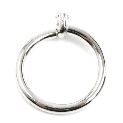 K18WG ホワイトゴールド リング・指輪 ダイヤモンド0.25ct 13号 5.1g レディース【中古】