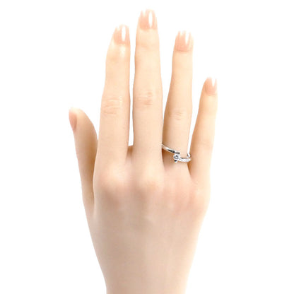 K18WG ホワイトゴールド リング・指輪 ダイヤモンド0.25ct 13号 5.1g レディース【中古】