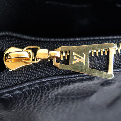 LOUIS VUITTON ルイ・ヴィトン ミュルティ ポシェットアクセソワール ショルダーバッグ モノグラムアンプラント ブラック M80399 ICチップ レディース【中古】