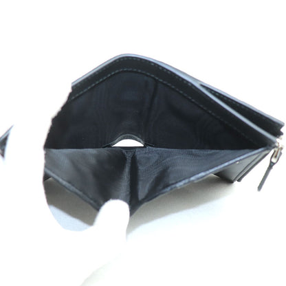 GUCCI グッチ マイクログッチシマ コンパクトウォレット 二つ折り財布 ブラック 544475 BMJ1N 1000 アウトレット品 ユニセックス【中古】【美品】