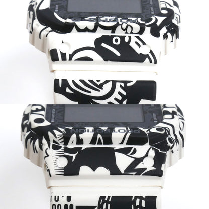 CASIO カシオ G-SHOCK G-UNIVERSE 腕時計 電池式 ホワイト ブラック DW-5600GU-7JR メンズ【中古】