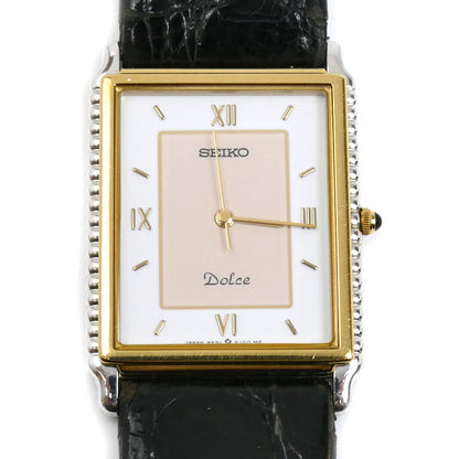 SEIKO セイコー DOLCE ドルチェ 14KT/SS 腕時計 電池式 9531-5120 14金 メンズ【中古】